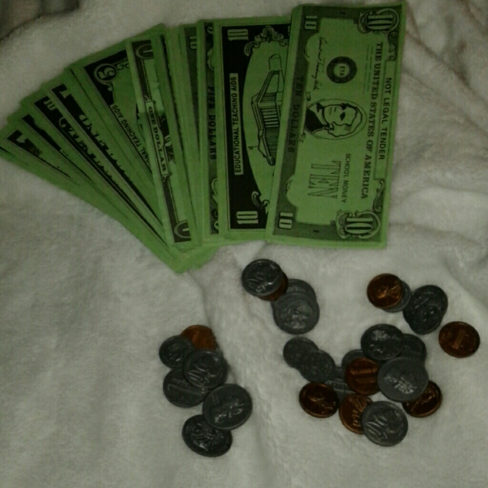 Lot of fake kids money